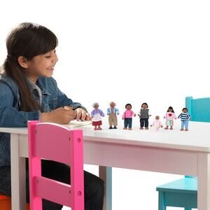 KidKraft Doll Family of 7 - African American NWT